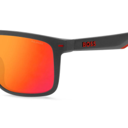 BOSS 1542/F/S 34N-MATTE GREY RED