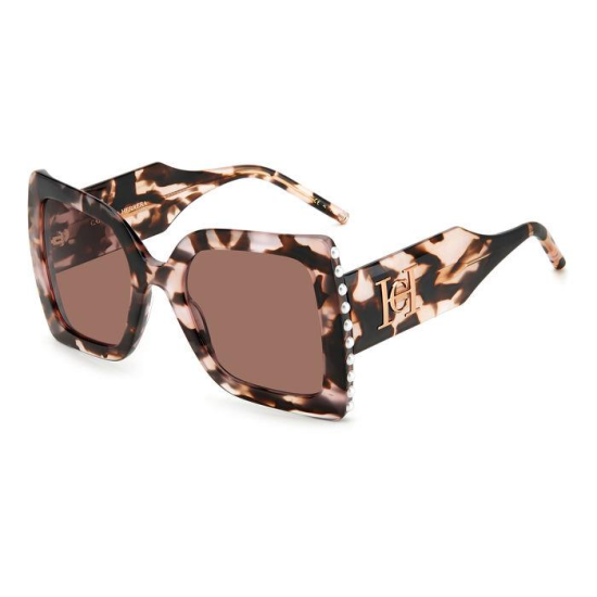 CAROLINA HERRERA CH 0001/S 0T4-HAVANA PINK