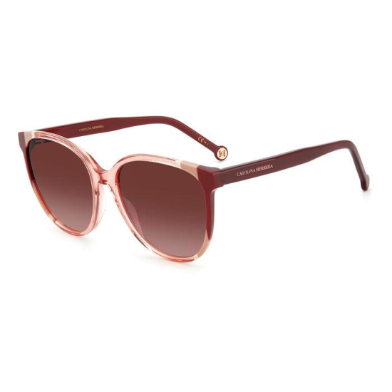 CAROLINA HERRERA CH 0063/S C19-BURGUNDY NUDE