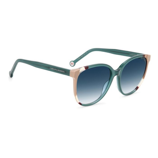 CAROLINA HERRERA CH 0063/S HBJ-TEAL BROWN