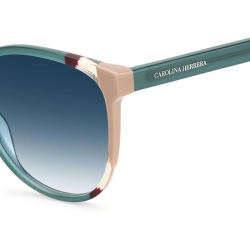 CAROLINA HERRERA CH 0063/S HBJ-TEAL BROWN