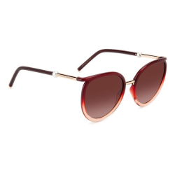 CAROLINA HERRERA HER 0077/S C19-BURGUNDY NUDE