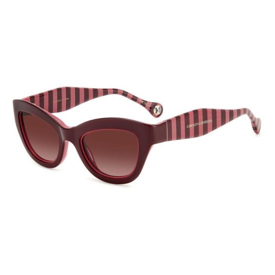 CAROLINA HERRERA HER 0086/S 0T5-BURGUNDY PINK