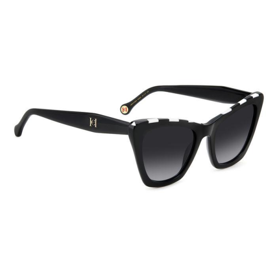 CAROLINA HERRERA HER 0129/S 80S-BLACK WHITE