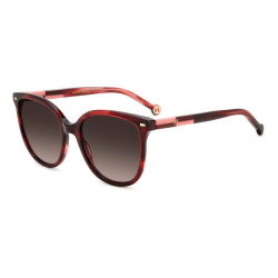 CAROLINA HERRERA HER 0136/S K4G-BURGUNDY HORN