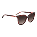 CAROLINA HERRERA HER 0136/S K4G-BURGUNDY HORN