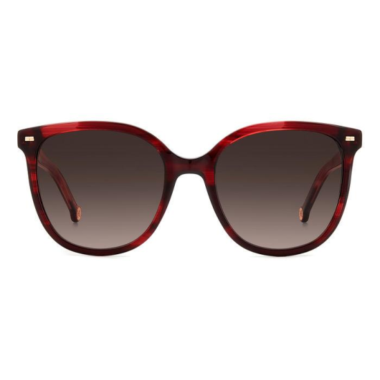 CAROLINA HERRERA HER 0136/S K4G-BURGUNDY HORN