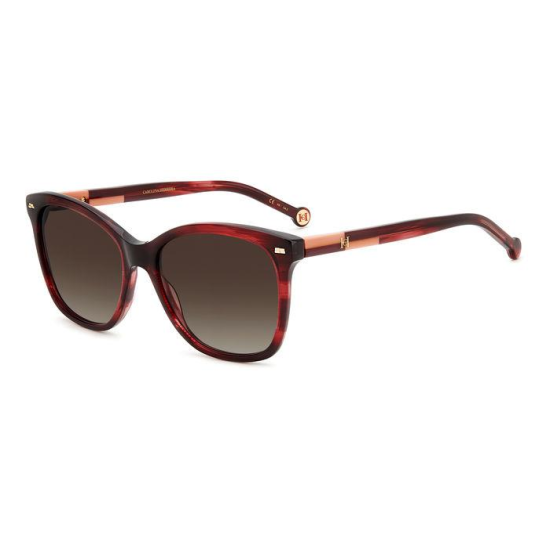 CAROLINA HERRERA HER 0137/S K4G-BURGUNDY HORN