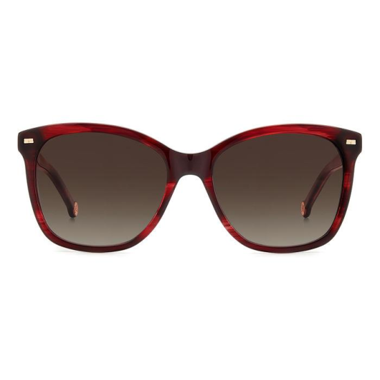 CAROLINA HERRERA HER 0137/S K4G-BURGUNDY HORN