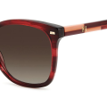 CAROLINA HERRERA HER 0137/S K4G-BURGUNDY HORN