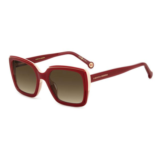 CAROLINA HERRERA HER 0143/G/S R9S-BURGUNDY BEIGE