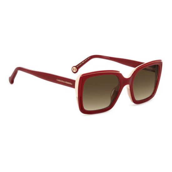 CAROLINA HERRERA HER 0143/G/S R9S-BURGUNDY BEIGE