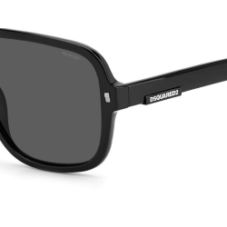 DSQUARED2 D2 0003/S ANS-BLACK DARK RUTHENIUM