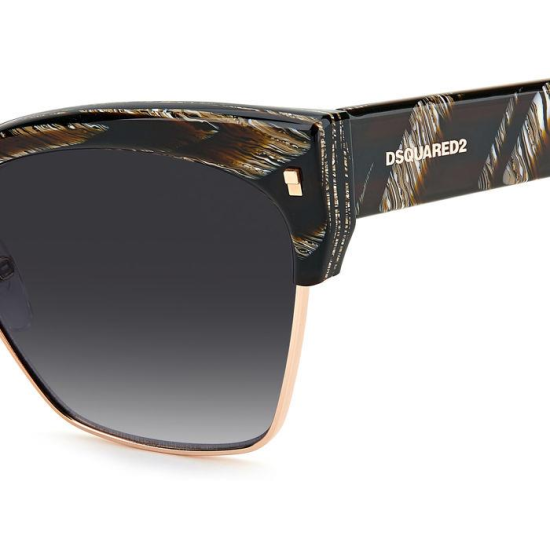 DSQUARED2 D2 0092/N/S 37N-BLACK HORN