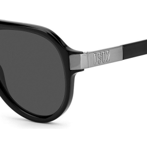 DSQUARED2 D2 0030/S ANS-BLACK DARK RUTHENIUM