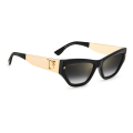 DSQUARED2 D2 0033/S RHL-GOLD BLACK