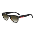 DSQUARED2 D2 0046/S WR7-BLACK HAVANA