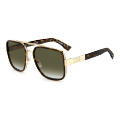 DSQUARED2 D2 0060/S 06J-GOLD HAVANA