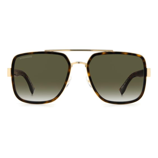 DSQUARED2 D2 0060/S 06J-GOLD HAVANA