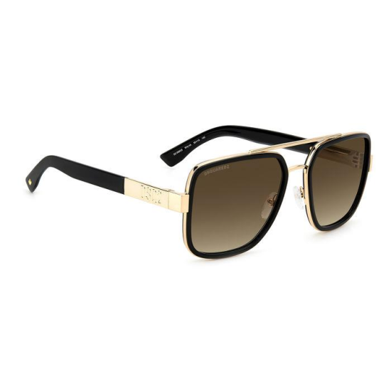 DSQUARED2 D2 0060/S RHL-GOLD BLACK