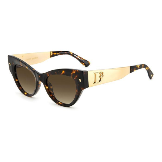 DSQUARED2 D2 0062/S 581-HAVANA BLACK