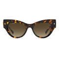 DSQUARED2 D2 0062/S 581-HAVANA BLACK