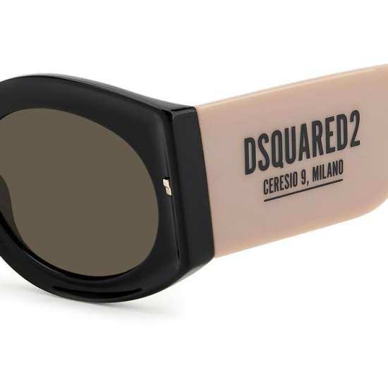 DSQUARED2 D2 0071/S 0WM-BLACK BEIGE