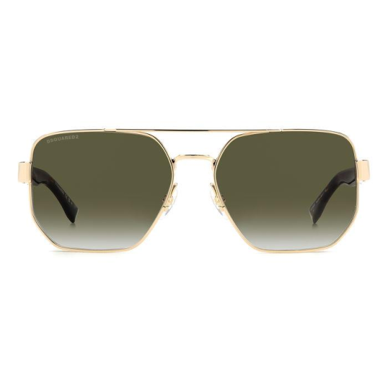 DSQUARED2 D2 0083/S 06J-GOLD HAVANA