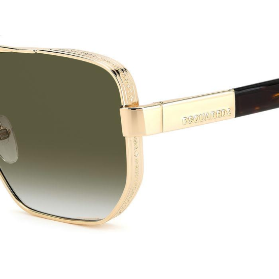 DSQUARED2 D2 0083/S 06J-GOLD HAVANA