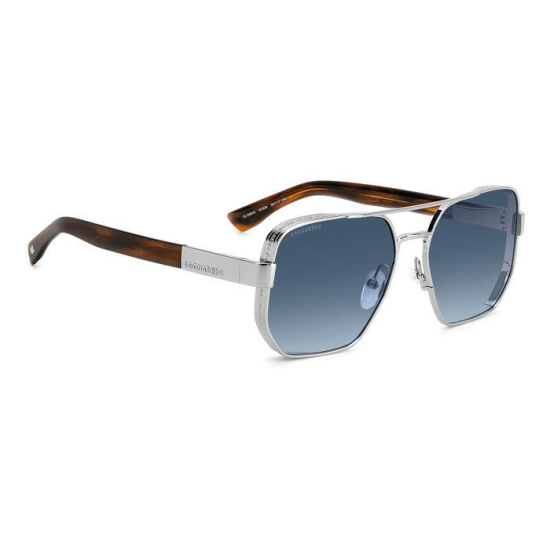 DSQUARED2 D2 0083/S V0OS-DARK RUTHENIUM HORN