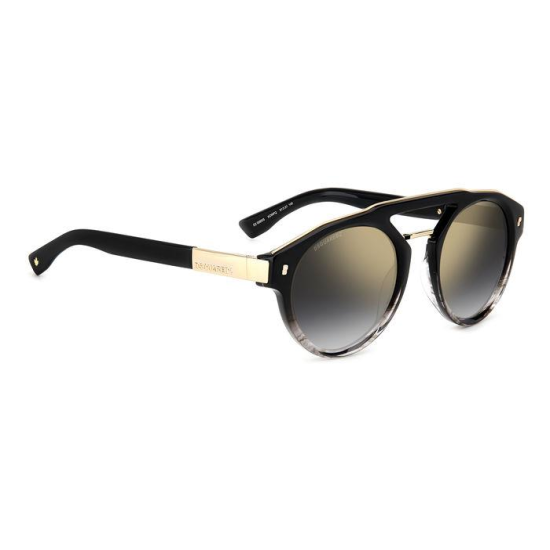 DSQUARED2 D2 0085/S XOW-BLACK GREY HORN