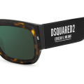 DSQUARED2 D2 0089/S 581-HAVANA BLACK