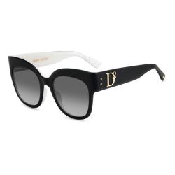 DSQUARED2 D2 0097/S 80S-BLACK WHITE