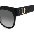 DSQUARED2 D2 0097/S 80S-BLACK WHITE