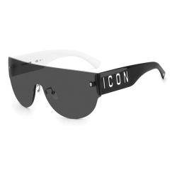 DSQUARED2 ICON 0002/S 80S-BLACK WHITE