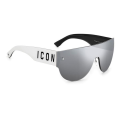 DSQUARED2 ICON 0002/S CCP-WHITE BLACK