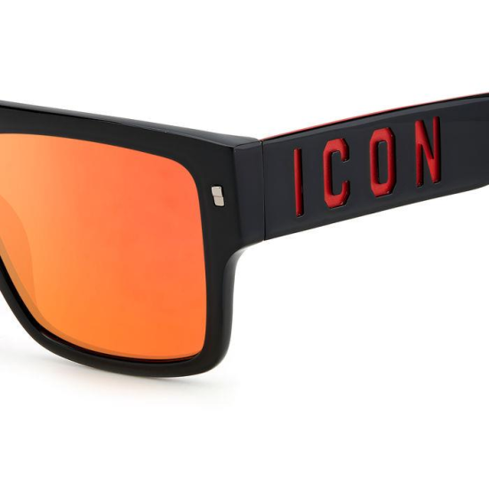 DSQUARED2 ICON 0003/S OIT-BLACK RED