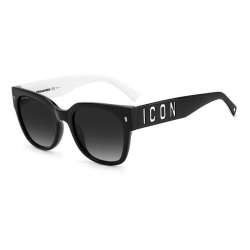 DSQUARED2 ICON 0005/S 80S-BLACK WHITE