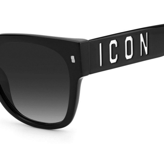 DSQUARED2 ICON 0005/S 80S-BLACK WHITE