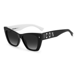 DSQUARED2 ICON 0006/S 80S-BLACK WHITE