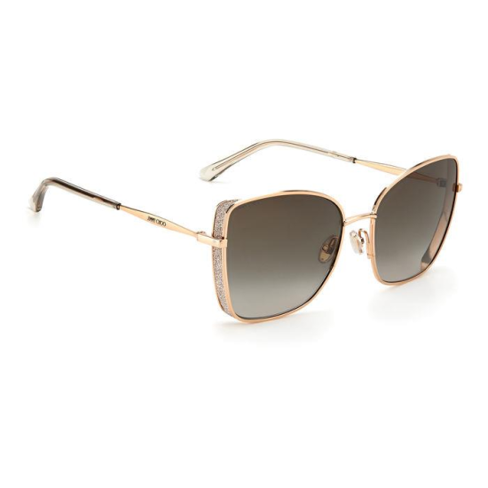 JIMMY CHOO ALEXIS/S DDB-COPPER GOLD