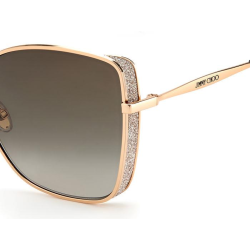 JIMMY CHOO ALEXIS/S DDB-COPPER GOLD