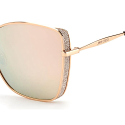 JIMMY CHOO ALEXIS/S DDB-COPPER GOLD