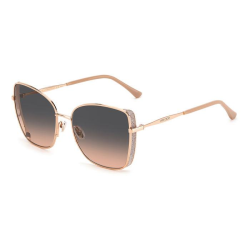 JIMMY CHOO ALEXIS/S PY3-COPPER GOLD NUDE