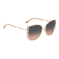 JIMMY CHOO ALEXIS/S PY3-COPPER GOLD NUDE