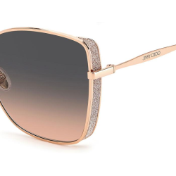 JIMMY CHOO ALEXIS/S PY3-COPPER GOLD NUDE