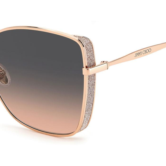 JIMMY CHOO ALEXIS/S PY3-COPPER GOLD NUDE