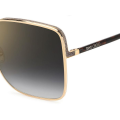 JIMMY CHOO ALIANA/S 06J-GOLD HAVANA