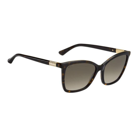 JIMMY CHOO ALI/S 086-DARK HAVANA