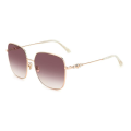 JIMMY CHOO AMORA/F/SK DDB-GOLD COPPER